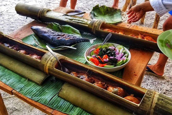 Cebu Traditional Bamboo Cooking - The four-hour plan at Hadsan Cove Resort