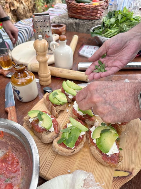 Chania Area: Cooking Class at a Farm in Stylos Village - Cooking Dakos, Gemista, and Cretan Favorites
