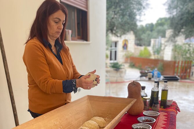 Chania Sourdough Bread Class - Olive Oil Tasting - Under the olive trees in Nerokourou