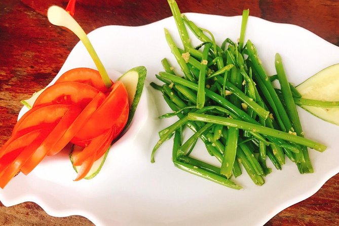 Chef Vu Cooking Class Plus Market Trip in Saigon Center (Pick up by Cyclo) - Eating the meal you prepared