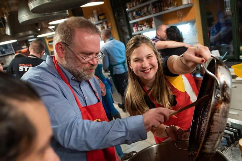 Chefparade Cooking School_ Hungarian menu - Recipes, aprons, and what you take home