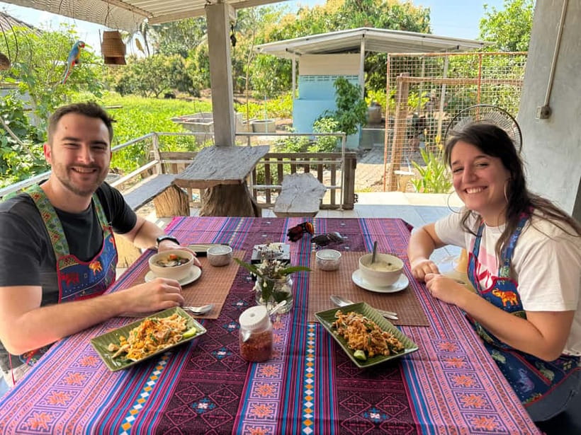 Chiang Mai : Thai Cooking in Farm with a Local Train Trip - Practical tips for a smoother day