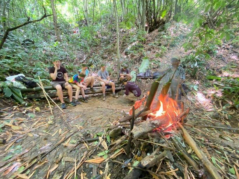 Chiangrai: Group Trekking with Bamboo Cooking - Cooking lunch inside bamboo