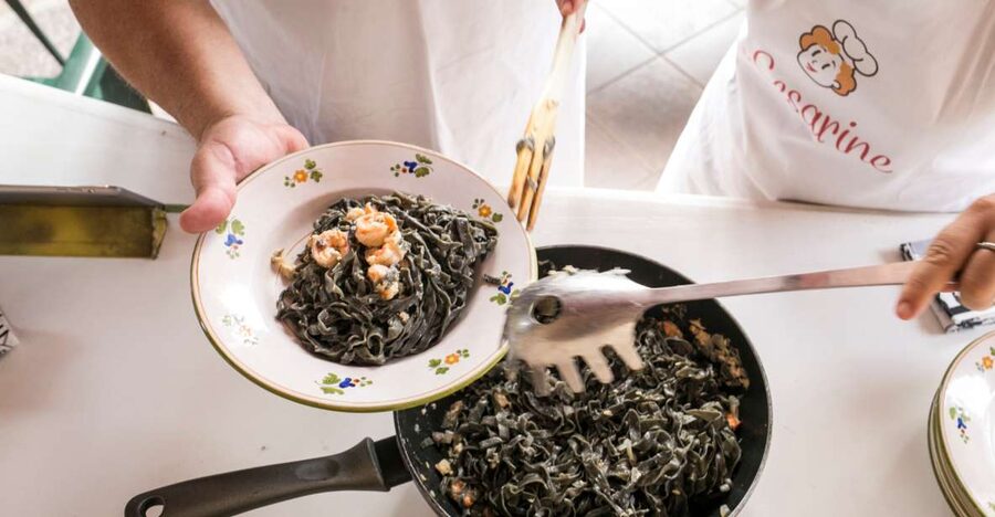 Como: Cooking Class at a Local's Home - The meal at the family table