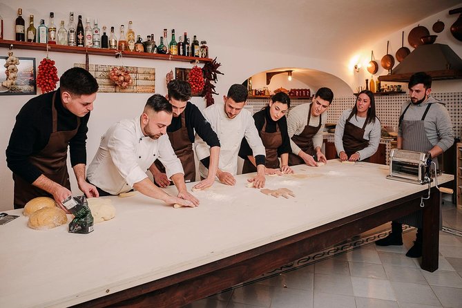 Cooking class Amalfi Coast by Marco and Tano - Making Pasta, Pizza, and More