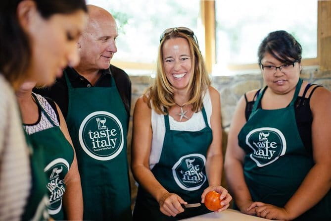 Cooking Class and Lunch at a Tuscan Farmhouse with Local Market Tour from Florence - Making bruschetta, pasta, pork, and tiramisu