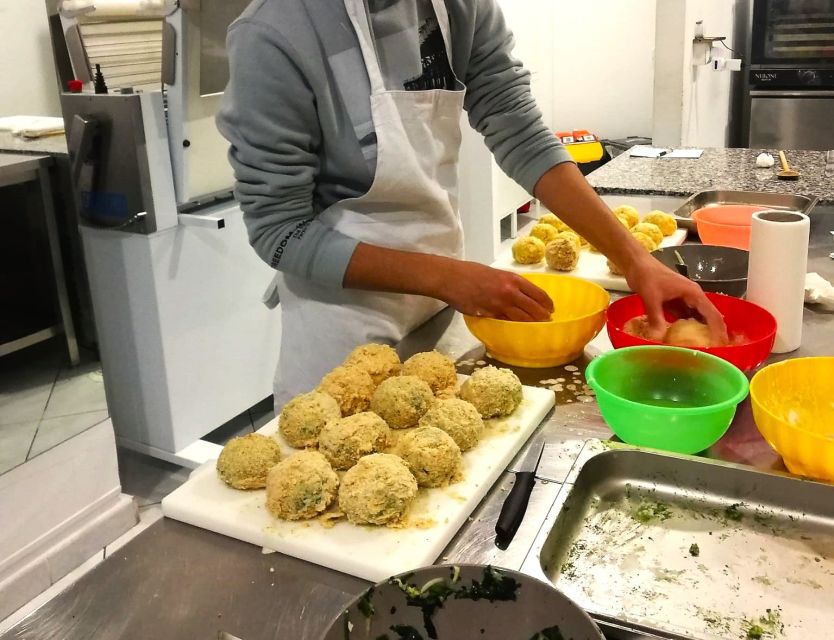 Cooking Class Arancini in Catania - The recipe booklet and what to write down