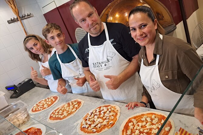 Cooking Class in the Heart of Rome: Pizza and Tiramisu Making - Sitting down with wine, coffee, or limoncello