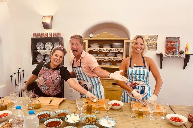 Cooking Class in Traditional cave house in Santorini! - Key points at a glance