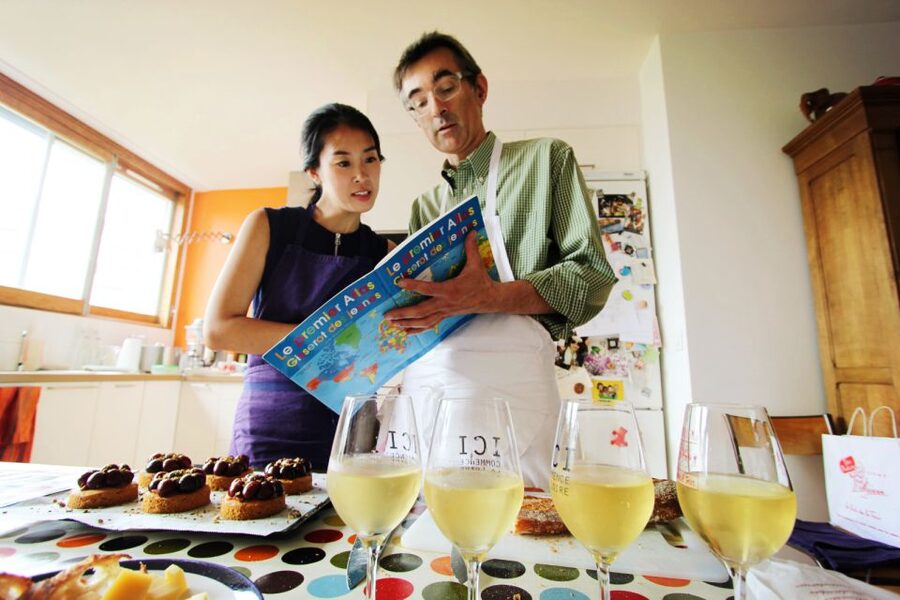 Cooking Class with a Parisian Chef - The sample menu: zucchini, chicken, and cake