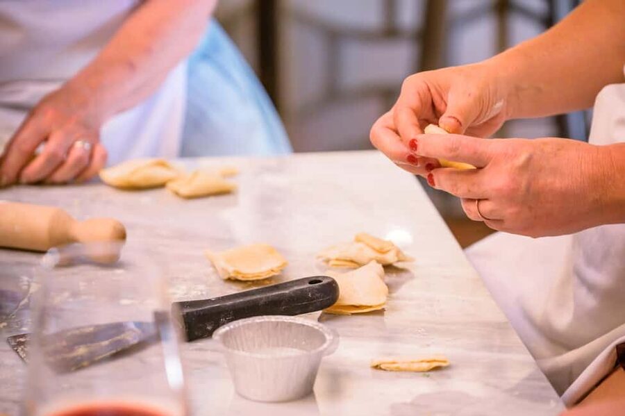 Cooking Class with Carbonara, Pesto Making, Lasagna, Cannoli - Inside the kitchen at La Cucineria