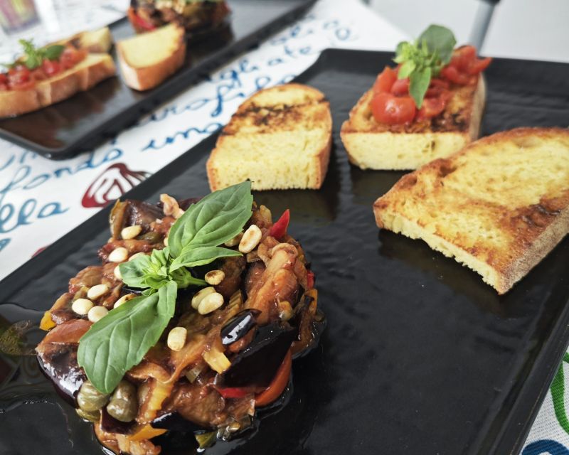 Cooking Class with lunch or dinner - Starting with Sicilian bruschetta