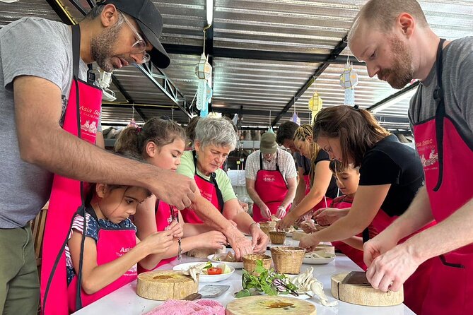 Cooking Class with Organic Farm in Chiang Mai - Cooking at your own station