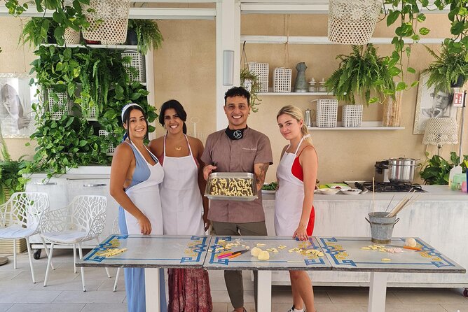 Cooking Class with Seaview with Chef Mimmo - Lunch arrives in several courses