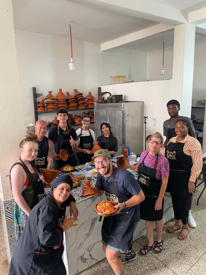 Cooking classes in Agadir, Moroccan Gastronomy on the Menu + Free Transfer - Moroccan tea and the first look at Kasbah Souss