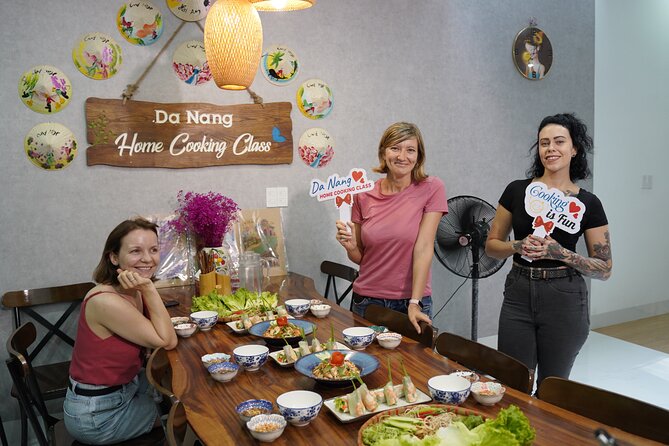 Cooking School from Hoi An/ Da Nang - A filling meal, with a few fried dishes