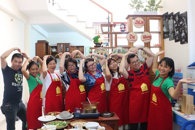 Da Nang Cooking Class with Coffee Tasting and Market Visit - Four dishes, one shared meal