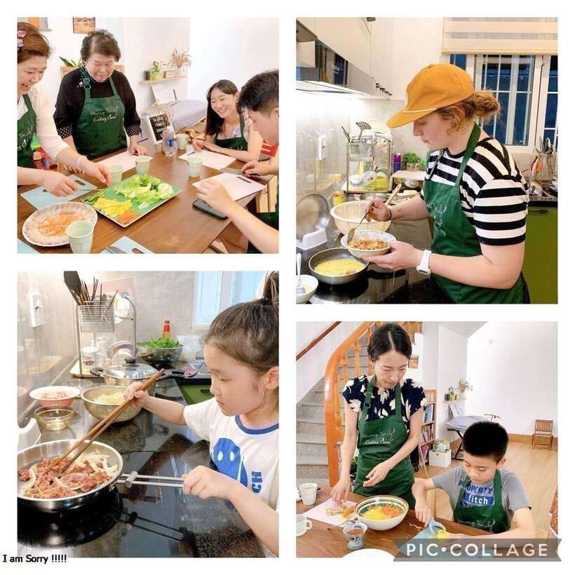 Da Nang Family Cooking Class - with Local Family in Da Nang - Making Bánh Xèo Sizzle