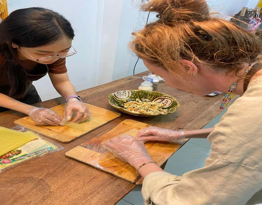 Da Nang: Traditional Cooking Class and Pho with Local Girl - The best part: eating what you cooked