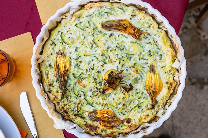 Dining experience at a local's home in Asti with show cooking - The opening course: seasonal starter and cardoon tart