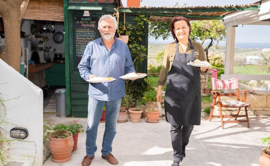 Dining In Rethymno: An Evening Of Cretan Cooking - Cooking with the wood oven