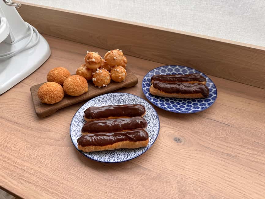 Eclair Baking Class with A Pastry Chef - Arrival and Timing Require Care