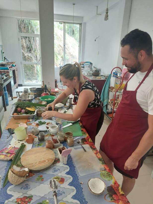 Ella: Sri Lankan Authentic Cooking expirience - A Sri Lankan kitchen, not a cooking-school set