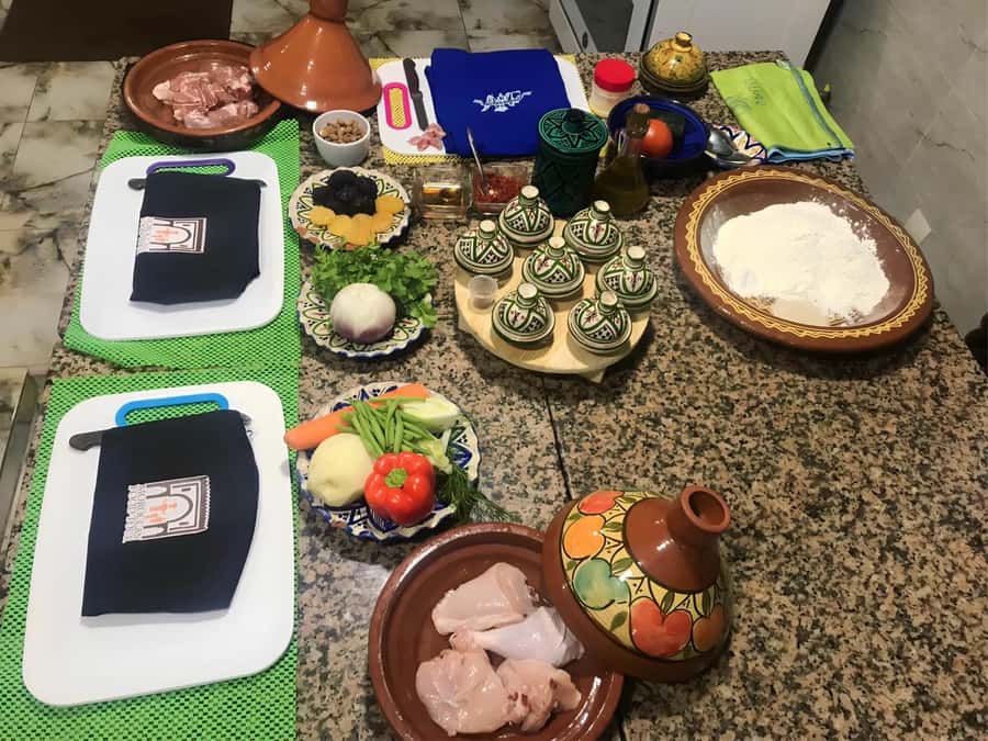 Essaouira: Traditional Family Style Moroccan Cooking Class - Cooking in a Moroccan family kitchen