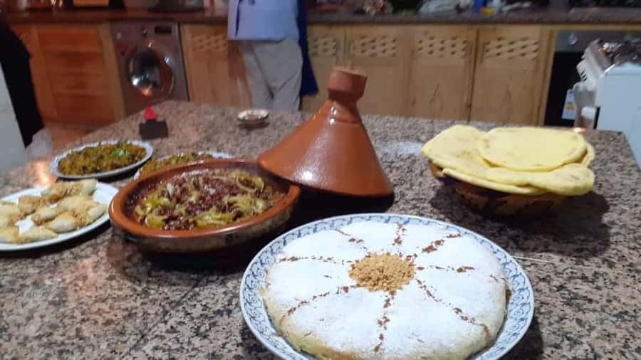 Essaouira: Traditional Family Style Moroccan Cooking Class - Moroccan tea, conversation, and family hospitality