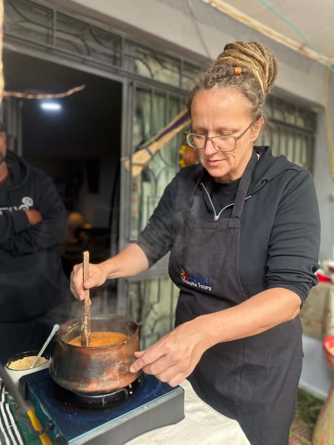 Ethiopian cooking class - Arriving with transport from your hotel or airport