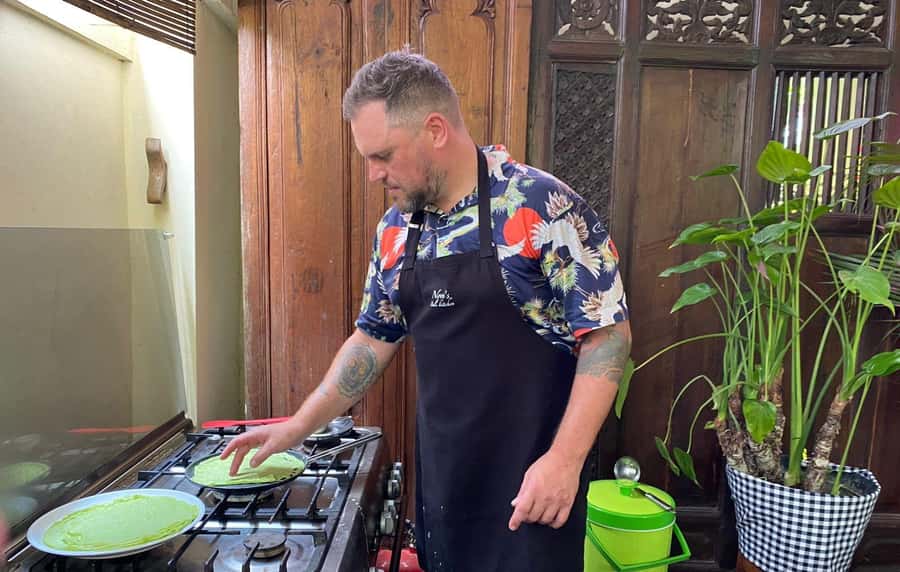 Experience the Art of Cooking Authentic Balinese Cuisine - Cutting, tasting, and cooking the meal yourself