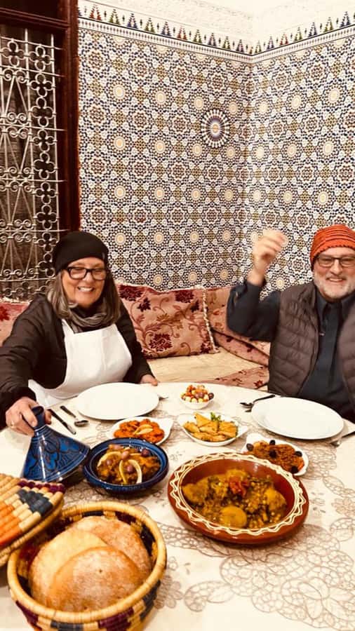 Fes Medina :Grocery shopping & cooking Class with Fatima - Starting at your riad in Fès