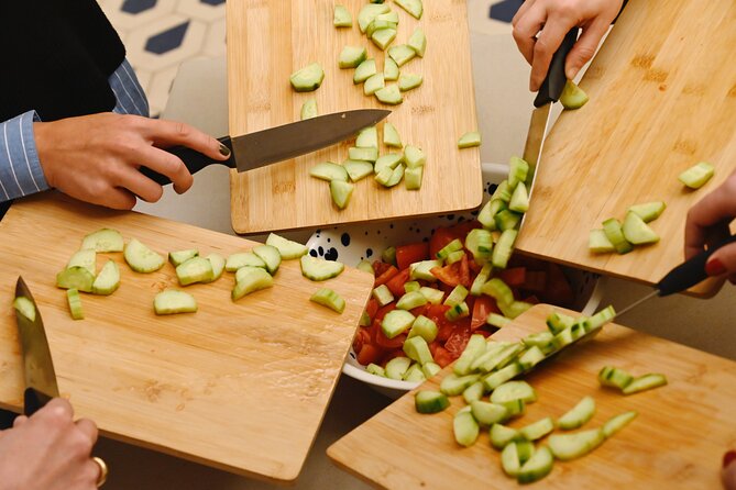 "Fetaverse" Private Cooking Class in Koukaki Athens - Choosing between moussaka and gigantes