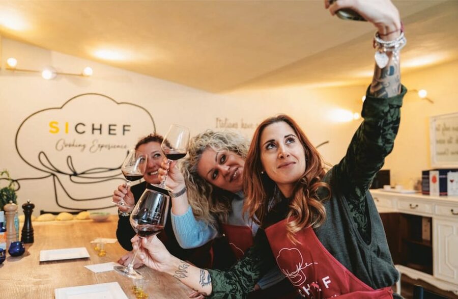 Florence: Fresh Pasta and Tiramisu Cooking Class - Making pasta by hand
