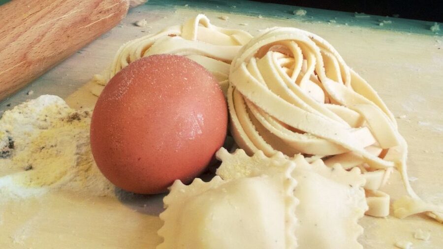 Florence: Handmade Pasta & Dessert Class with Unlimited Wine - Dessert and the meal at the end