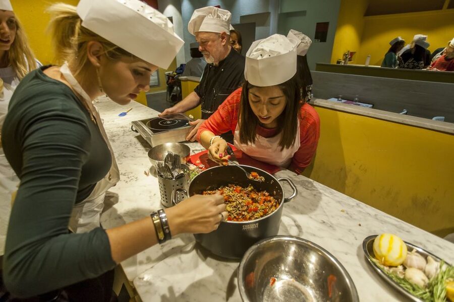 Florence: Market to Table Cooking Lesson - How physical and social the class feels