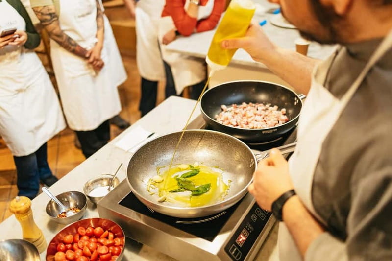 Florence: Premium Pasta and Gelato Cooking Class - Rolling dough and shaping two kinds of pasta
