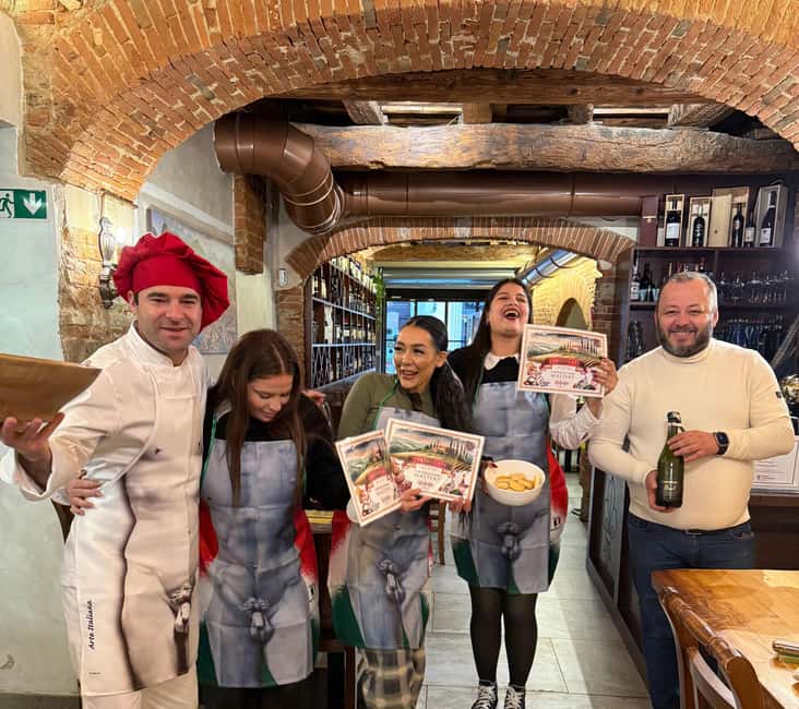 Florence: Premium Pasta Cooking Class with Tiramisu & Wine - Key points to know before booking