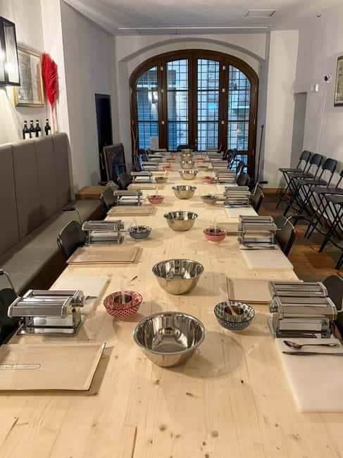 Florence: Tuscan cooking class with handmade pasta and wine - Eating your own pasta with Tuscan wine
