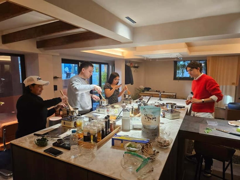 From Forest to Table: A Hansik Cooking Journey in Seoul - Entering the Hanok-inspired kitchen