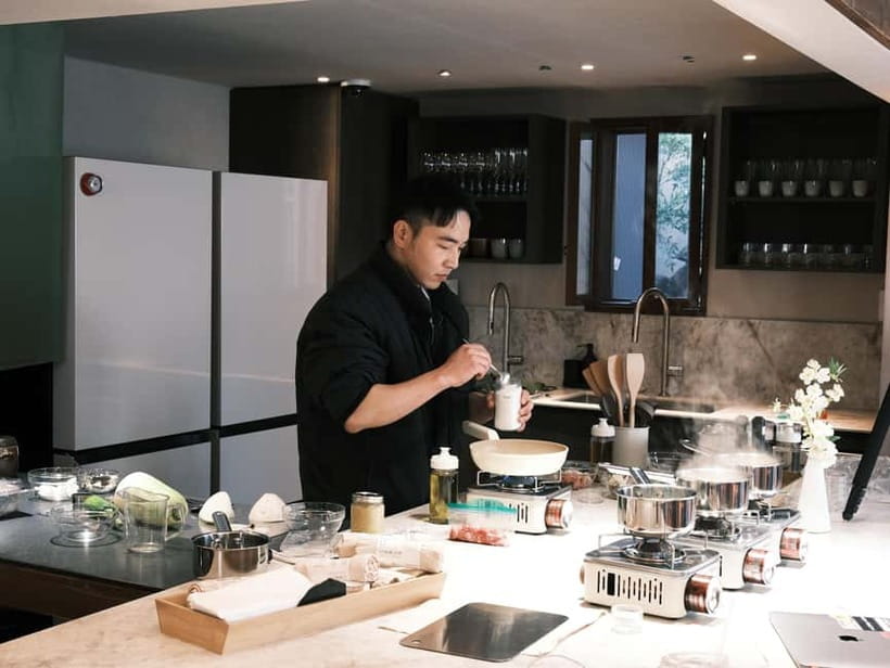 From Forest to Table: A Hansik Cooking Journey in Seoul - Cooking four side dishes from scratch