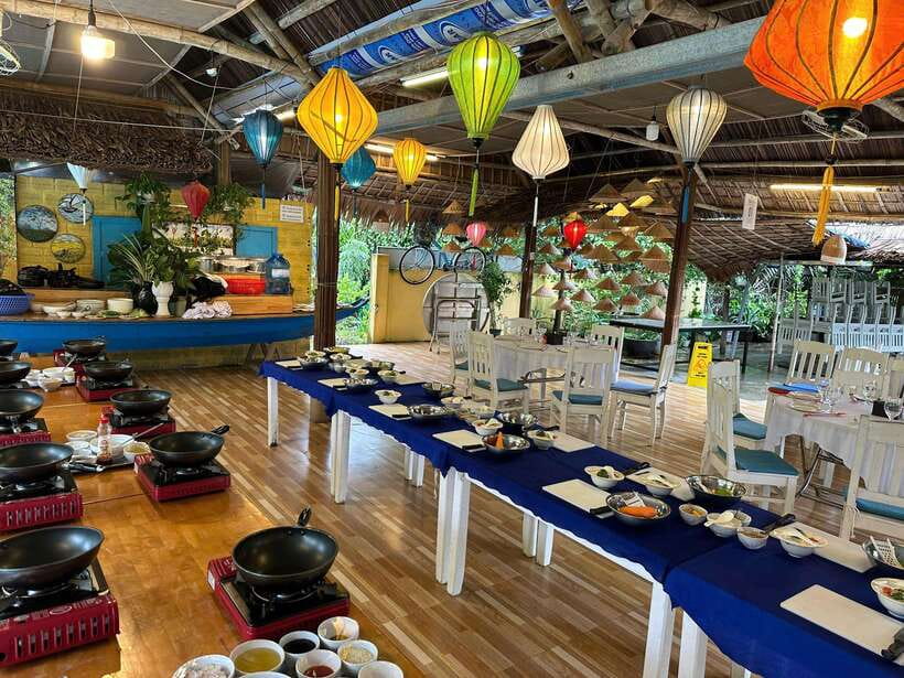 From Hoi An: Authentic Vietnamese Cooking Tour - From Hoi An hotel pickup to Cam Thanh village
