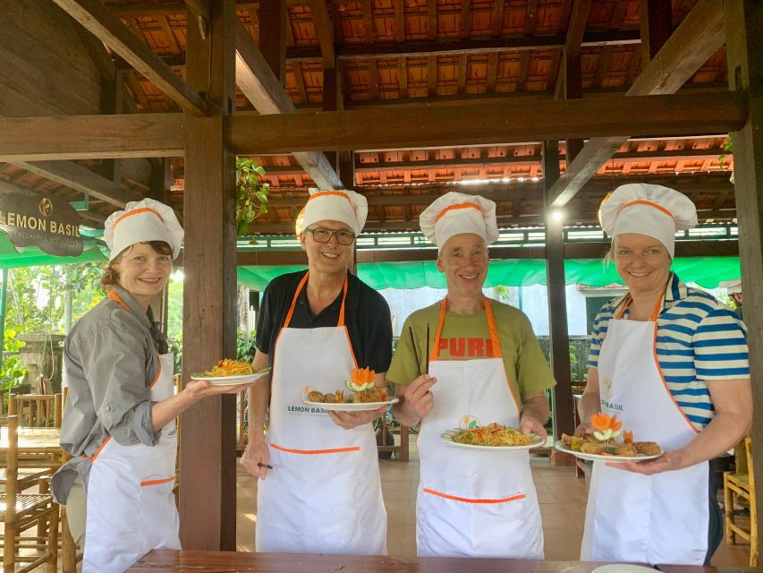 From Hoi An: Cooking Class at Organic Farm - Learning to flip Bánh Xèo