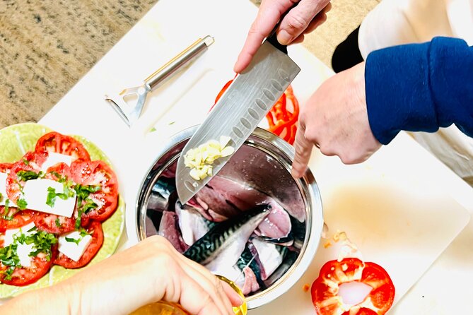 From Market to Table with Paula (Loulé) - Private Cookery Class - Cooking an Algarve seafood meal