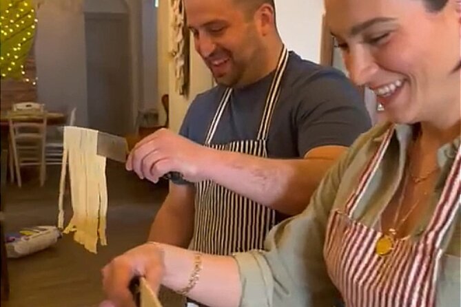From Rome: Pasta & Tiramisù Cooking Class near Spanish Steps - Making fettuccine from flour to lunch