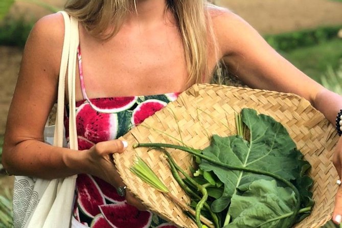 From Ubud: Authentic Bali Farm Cooking School & Organic Farm - Picking Ingredients on an Organic Farm