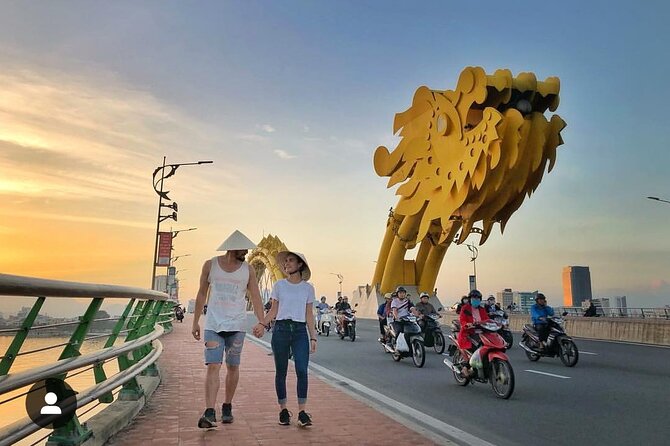 Full Day Da Nang Vietnamese Private Cooking Class Highlight Tour - Dragon Bridge, Da Nang’s big visual marker