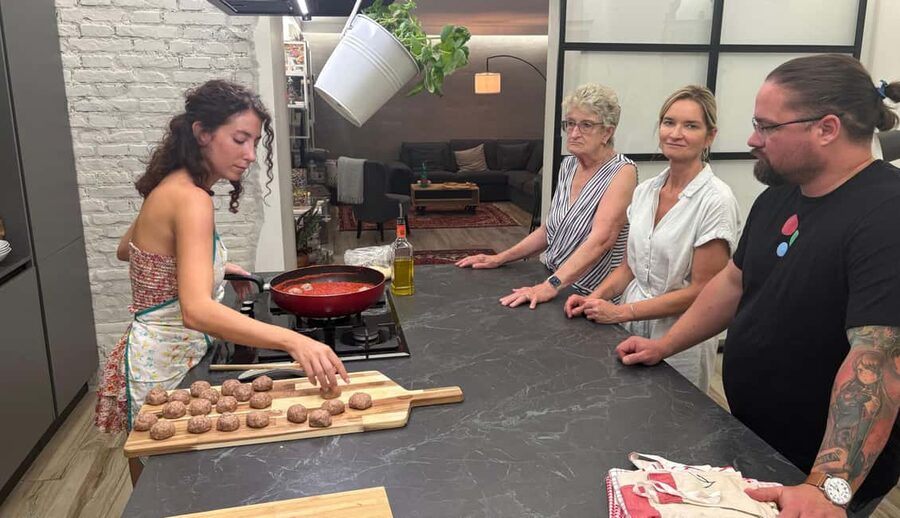 Gnocchi & Meatballs | Cooking class & dinner at my place - Dietary rules and who should skip it