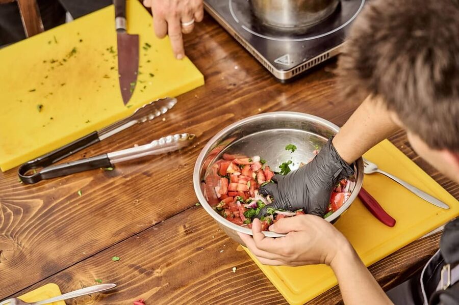 Greek Cuisine Cooking Class in Santorini - A small group makes the instruction more useful
