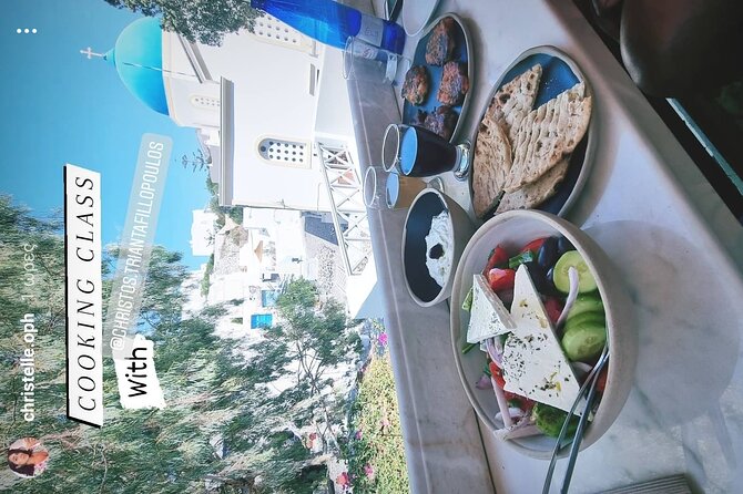 Greek Cuisine Cooking Class in Santorini with Recipes and Wine - Families, Couples, and First-Time Cooks